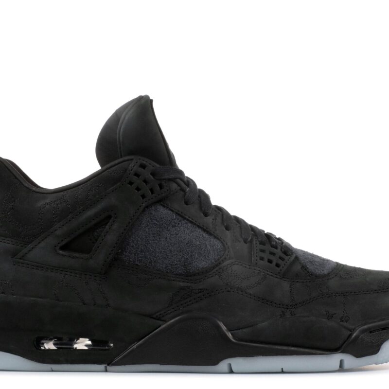 Air Jordan 4 x KAWRS Black