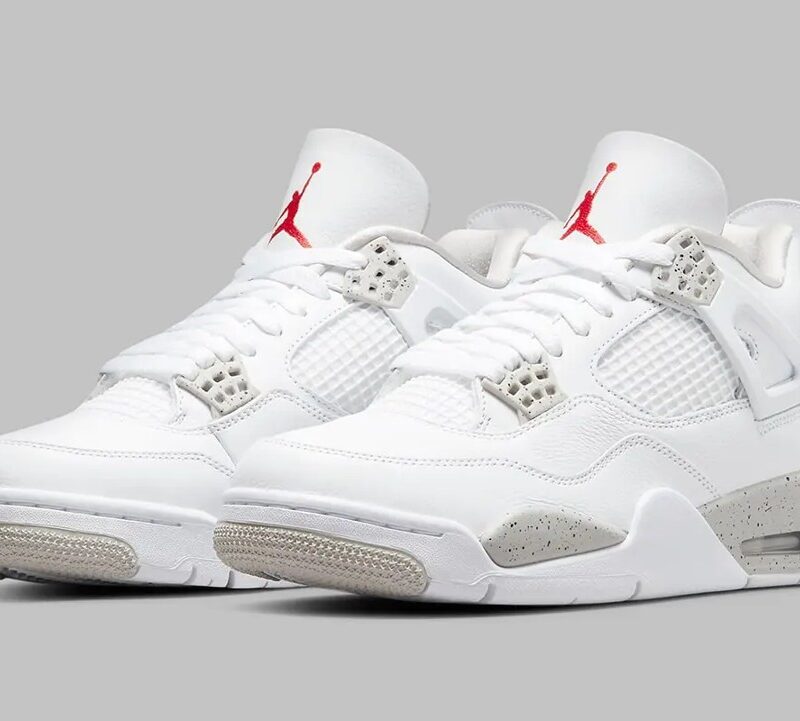 Jordan 4 Retro White Oreo (2021) (GS)