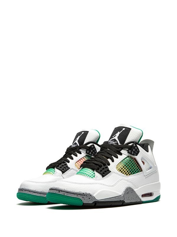 Jordan 4 Retro Lucid Green Rasta (W)