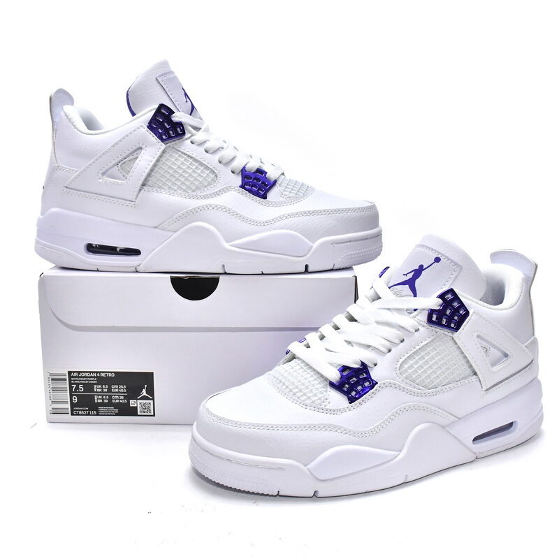 Jordan 4 Retro Metallic Purple