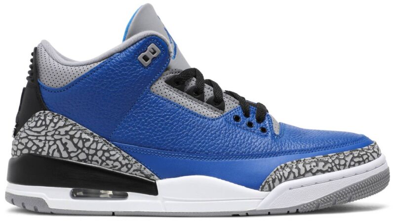 Jordan 3 Retro Varsity Royal Cement