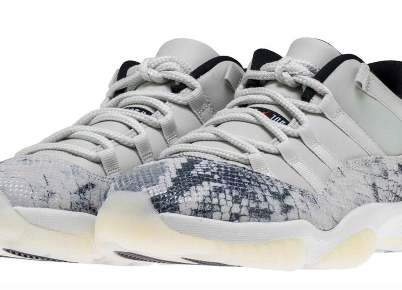 Air Jordan 11 Retro Low Light Bone Snakeskin