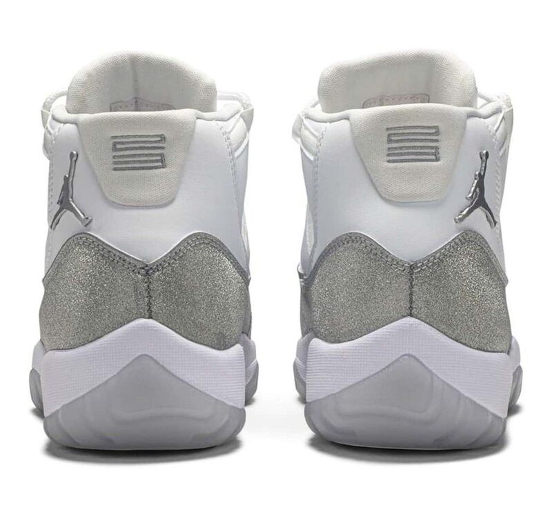 Air Jordan 11 Retro White Metallic Silver Womens