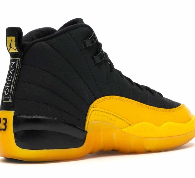 Jordan 12 Retro Black University Gold