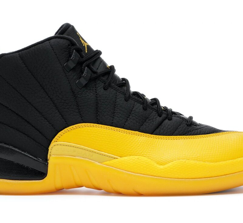 Jordan 12 Retro Black University Gold