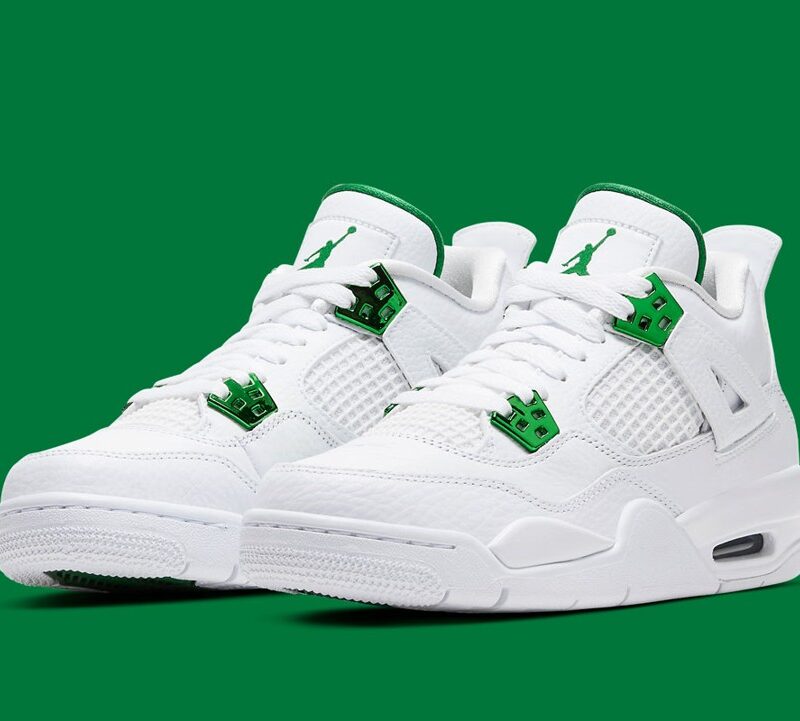 Jordan 4 Retro Golf Metallic Green