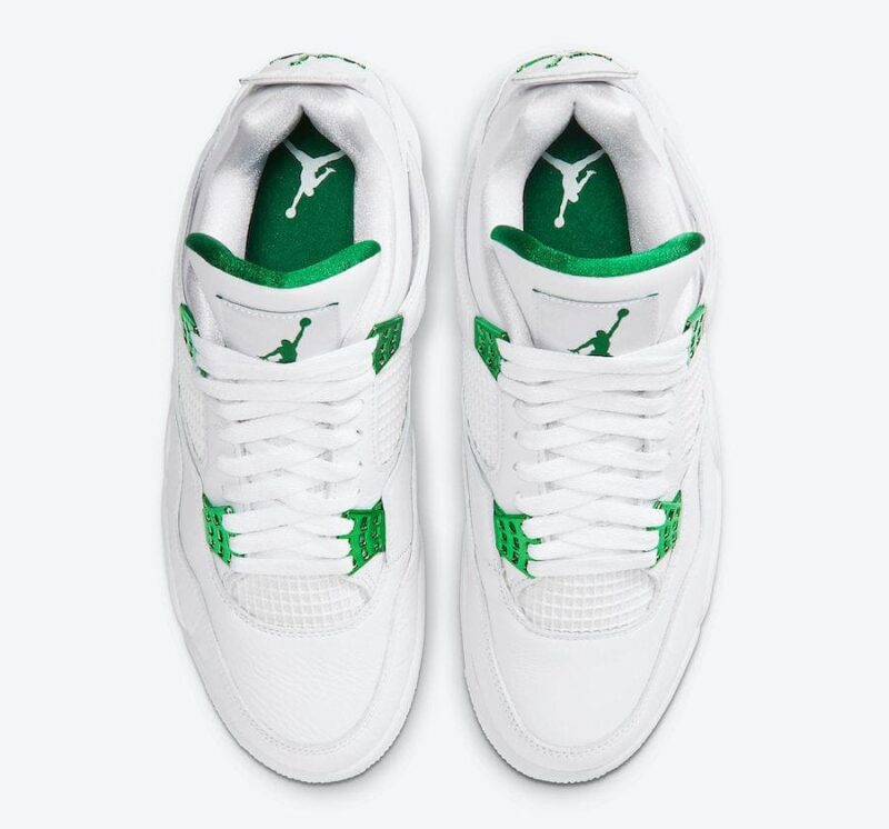 Air Jordan 4 Retro Metallic Green