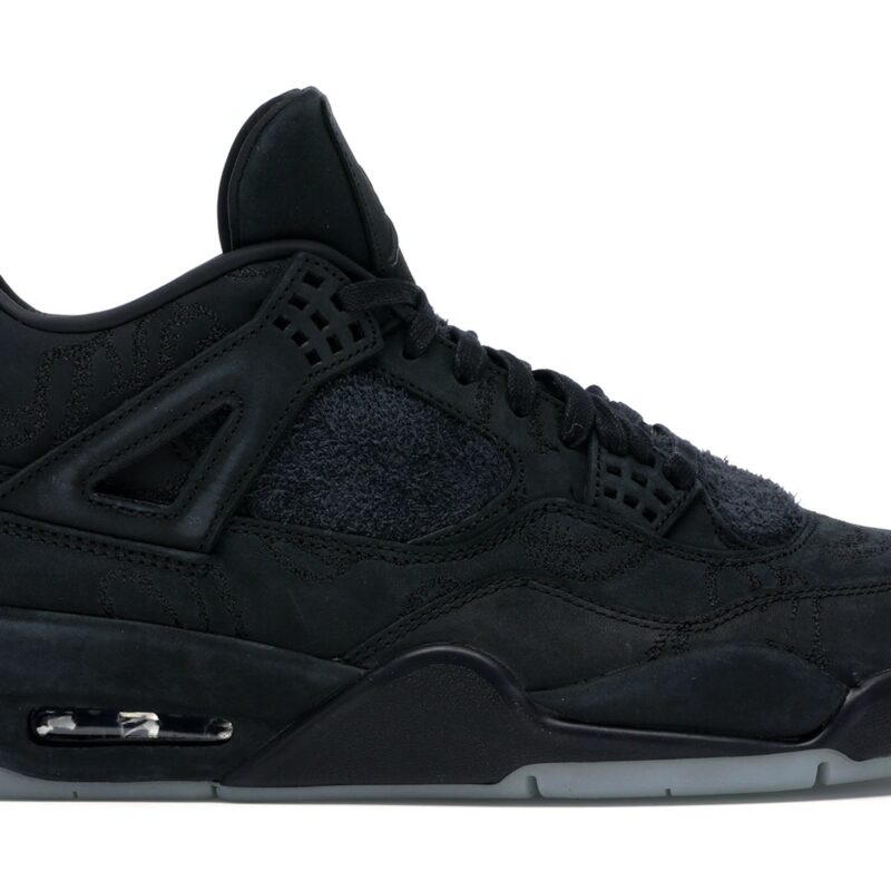 Air Jordan 4 x KAWRS Black