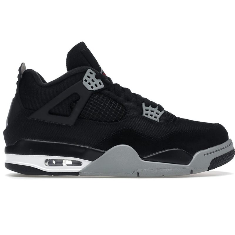 Air Jordan 4 Retro SE Black Canvas