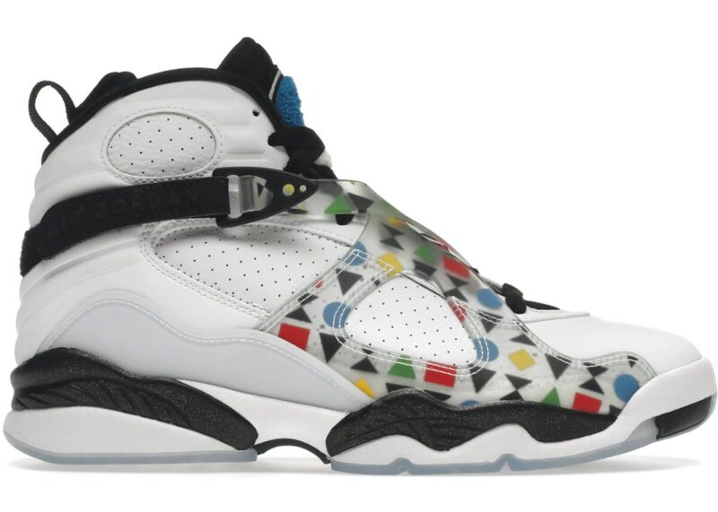 Jordan 8 Retro Quai 54 2019 White