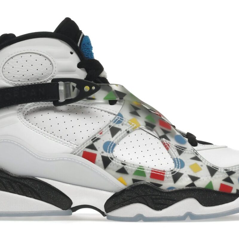 Jordan 8 Retro Quai 54 2019 White