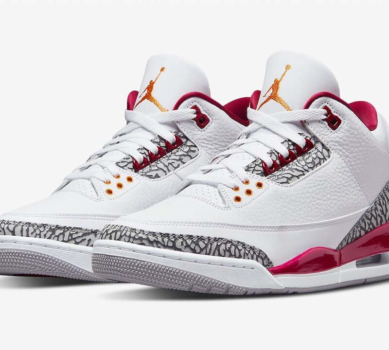 Jordan 3 Retro Cardinal Red