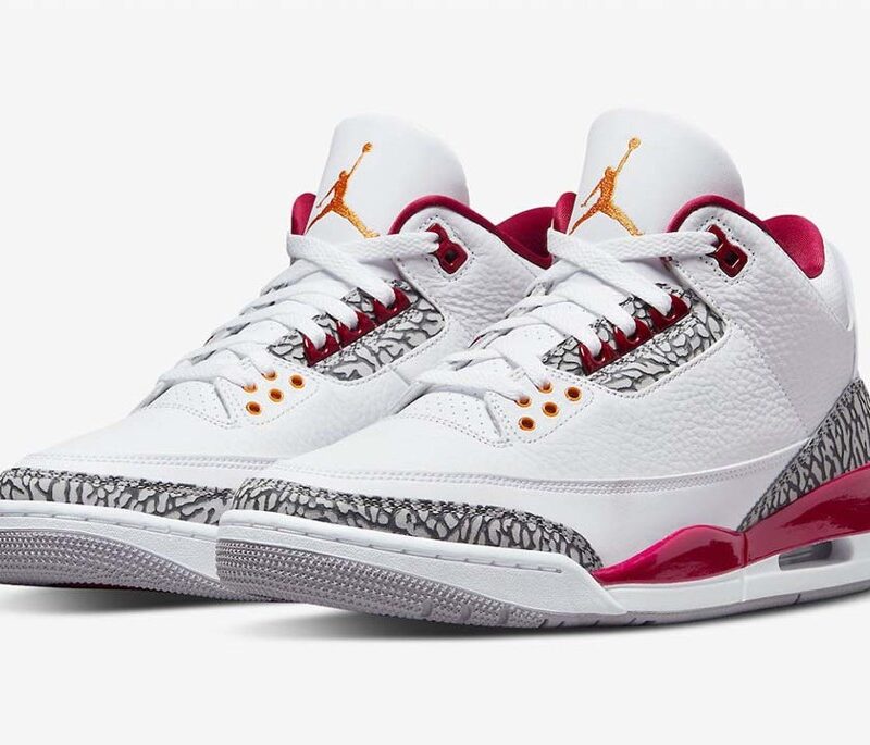 Jordan 3 Retro Cardinal Red