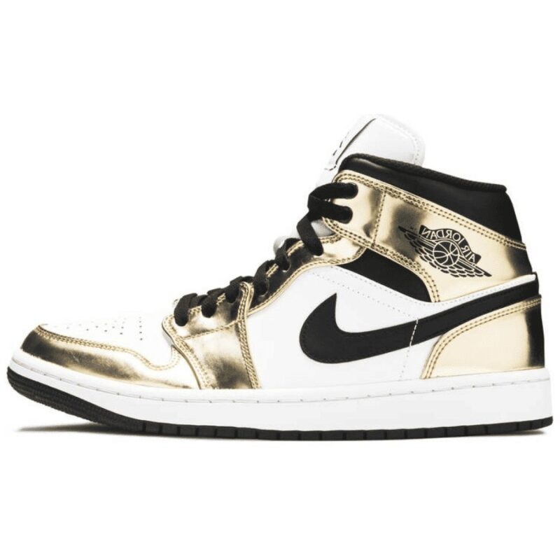 Air Jordan 1 Mid Metallic Gold DC1419