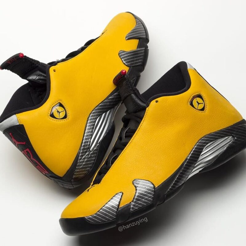 Jordan 14 Ferari Yellow