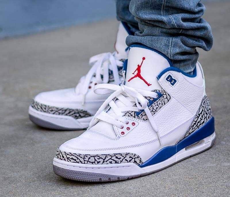 Jordan 3 Retro True Blue (2016)