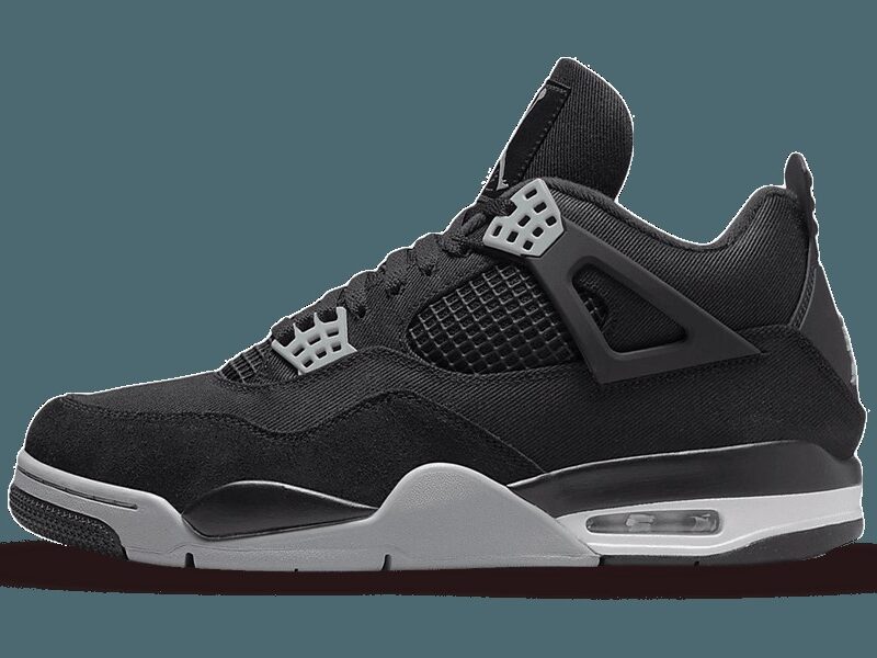 Air Jordan 4 Retro SE Black Canvas