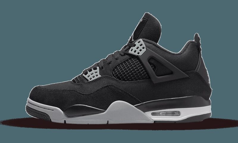 Jordan 4 Retro SE Black Canvas