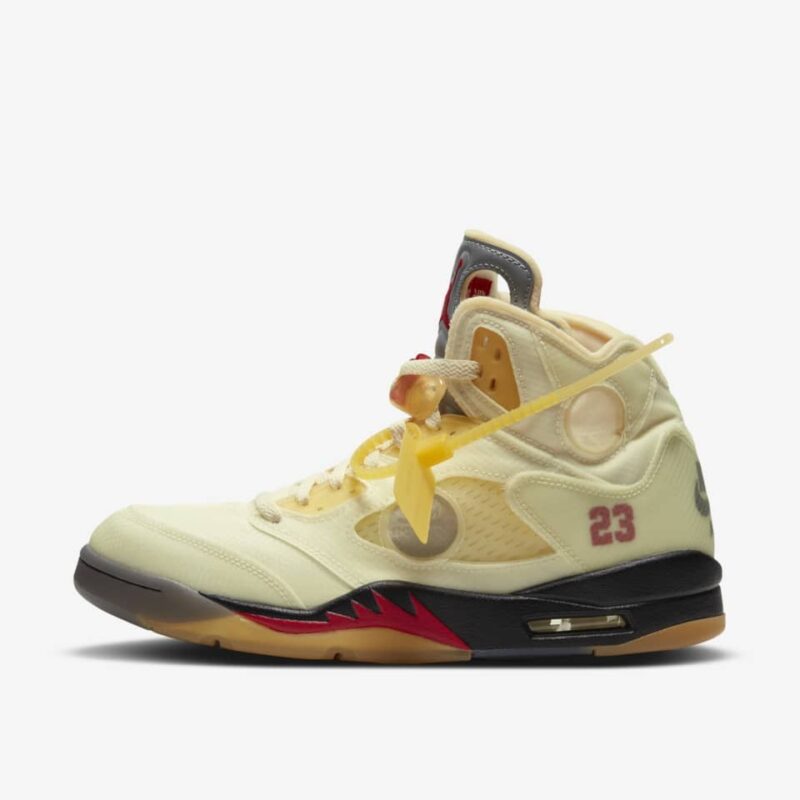 Air Jordan 5 Retro Off-White Sail