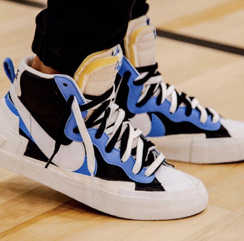 Sacai x Nike Blazer Mid Black Blue