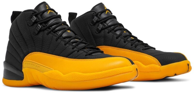 Jordan 12 Retro Black University Gold