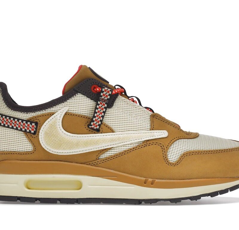 Nike Air Max 1 Travis Scott Cactus Jack Wheat Lemon Drop