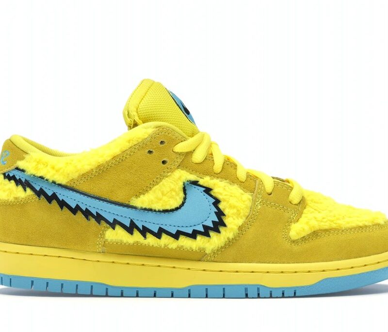 Nike SB Dunk Low Grateful Dead Bears Opti Yellow