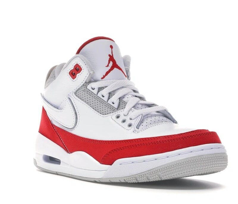 Jordan 3 Retro Tinker White University Red