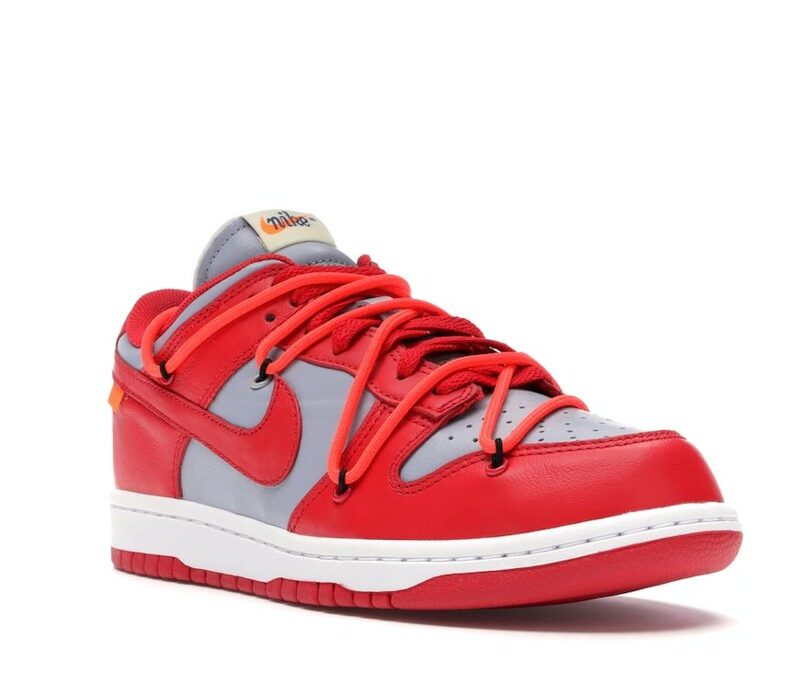 Nike Dunk Low Off-White University Red