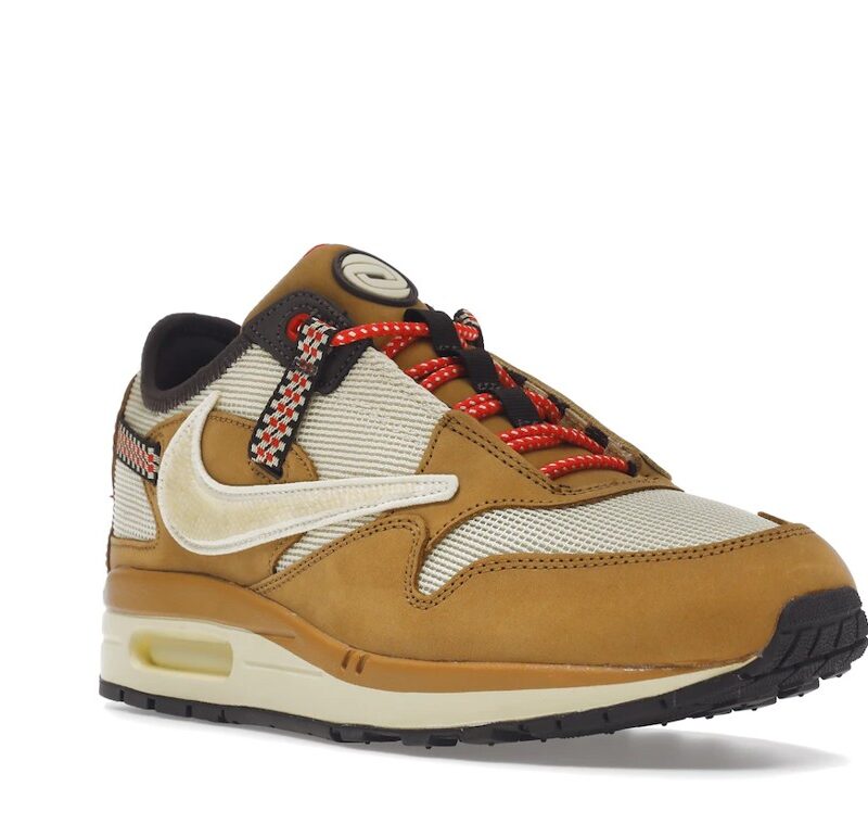 Nike Air Max 1 Travis Scott Cactus Jack Wheat Lemon Drop