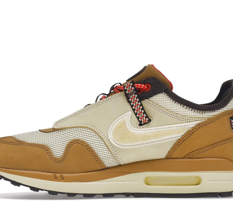 Nike Air Max 1 Travis Scott Cactus Jack Wheat Lemon Drop