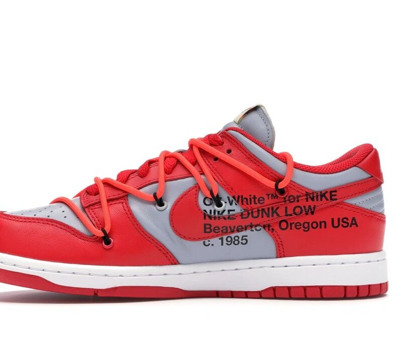 Nike Dunk Low Off-White University Red