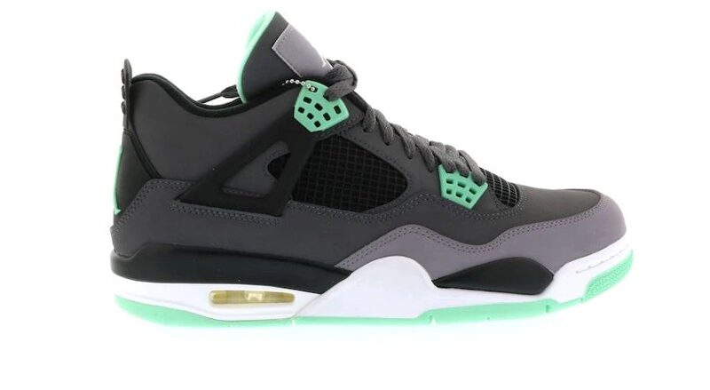 Jordan 4 Retro Green Glow