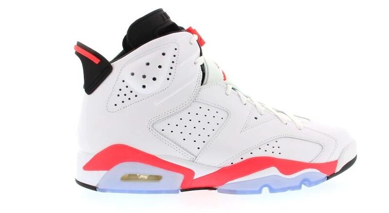 Jordan 6 Retro Infrared White (2014)