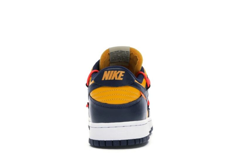 Nike Dunk Low Off-White University Gold Midnight Navy