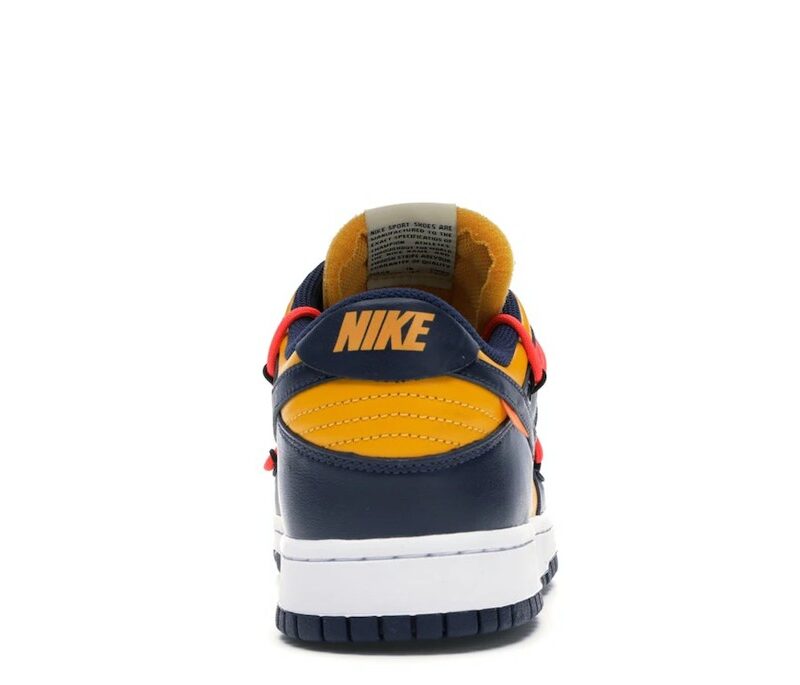 Nike Dunk Low Off-White University Gold Midnight Navy