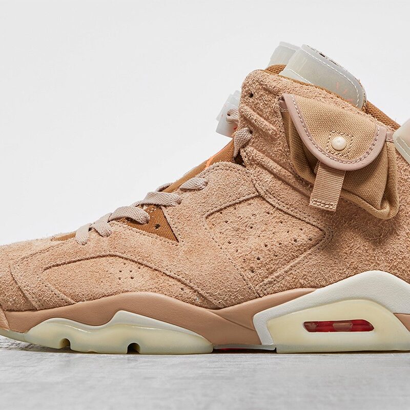 Air Jordan 6 Retro TraviScots British Khaki