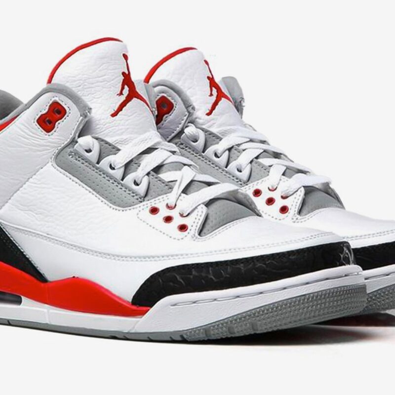 Air Jordan 3 Retro Fire Red (2022)