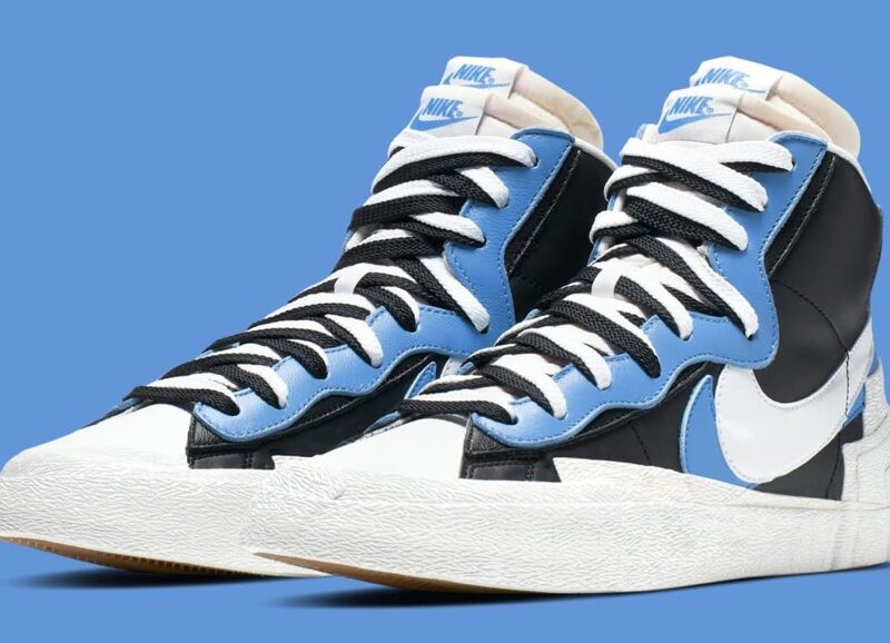 Sacai x Nike Blazer Mid Black Blue